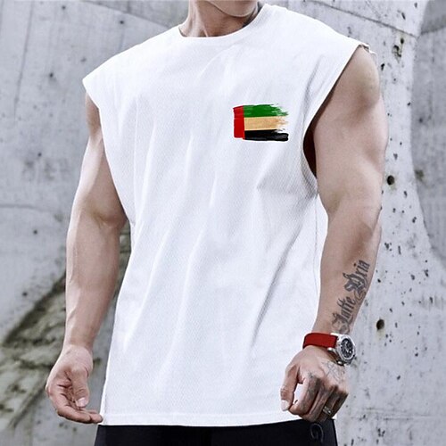 Men's Unisex T shirt Hot Stamping Graphic Prints National Flag Crew Neck Street Daily Print Cap Sleeve Tops Casual Designer Big and Tall Sports White / Summer
Men's Unisex T shirt Hot Stamping Graphic Prints National Flag Crew Neck Street Daily Print Cap Sleeve Tops Casual Designer Big and Tall Sports White / Summer