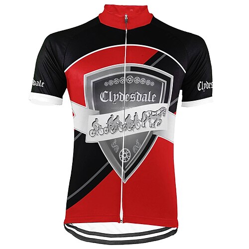 21Grams Men's Cycling Jersey Short Sleeve Bike Top with 3 Rear Pockets Mountain Bike MTB Road Bike Cycling Breathable Quick Dry Moisture Wicking Reflective Strips Red Graphic Polyester Spandex Sports
21Grams Men's Cycling Jersey Short Sleeve Bike Top with 3 Rear Pockets Mountain Bike MTB Road Bike Cycling Breathable Quick Dry Moisture Wicking Reflective Strips Red Graphic Polyester Spandex Sports