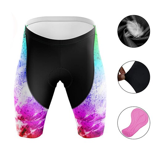 21Grams Women's Bike Shorts Cycling Padded Shorts Bike Padded Shorts / Chamois Mountain Bike MTB Road Bike Cycling Sports Graffiti 3D Pad Cycling Breathable Quick Dry Fuchsia Polyester Spandex
21Grams Women's Bike Shorts Cycling Padded Shorts Bike Padded Shorts / Chamois Mountain Bike MTB Road Bike Cycling Sports Graffiti 3D Pad Cycling Breathable Quick Dry Fuchsia Polyester Spandex