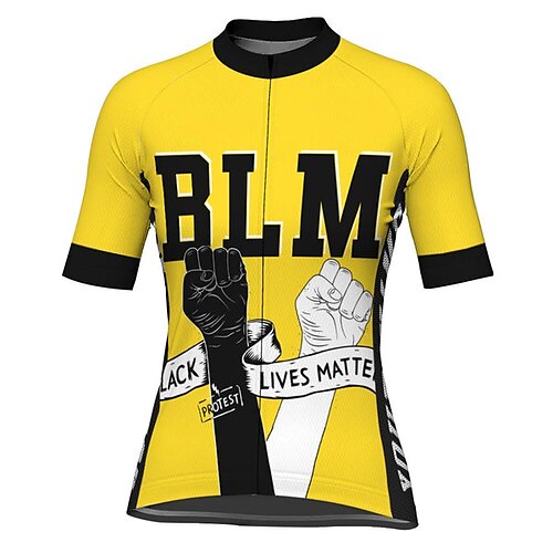 21Grams Women's Short Sleeve Cycling Jersey Yellow Bike Top Mountain Bike MTB Road Bike Cycling Spandex Polyester Breathable Quick Dry Moisture Wicking Sports Clothing Apparel / Athleisure
21Grams Women's Short Sleeve Cycling Jersey Yellow Bike Top Mountain Bike MTB Road Bike Cycling Spandex Polyester Breathable Quick Dry Moisture Wicking Sports Clothing Apparel / Athleisure