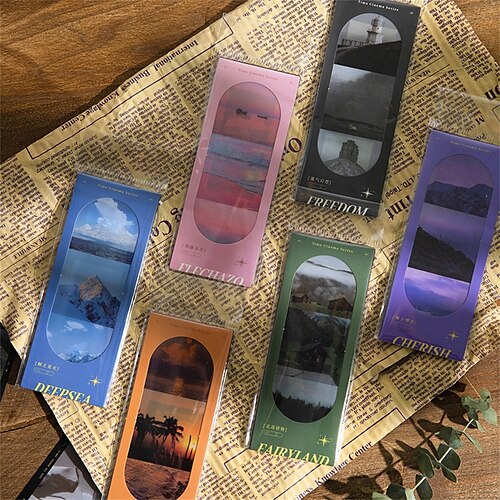 7 pcs Plastic Bookmark Cartoon Creative Pagination Mark PVC Retro Chinese Style Bookmark for Student 1.975.12 inch
7 pcs Plastic Bookmark Cartoon Creative Pagination Mark PVC Retro Chinese Style Bookmark for Student 1.975.12 inch