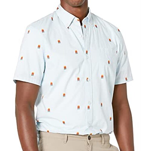 Men's Shirt Print Polka Dot Turndown Street Casual Button-Down Print Short Sleeve Tops Casual Fashion Breathable Comfortable Black / White White
Men's Shirt Print Polka Dot Turndown Street Casual Button-Down Print Short Sleeve Tops Casual Fashion Breathable Comfortable Black / White White