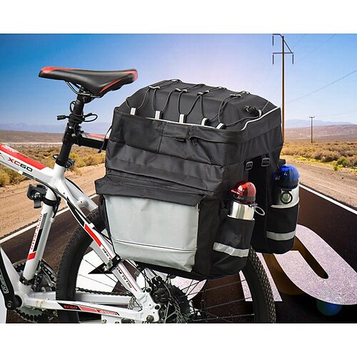 

FJQXZ 68 L Bike Panniers Bag Rain Cover Waterproof Handbag 3 In 1 Large Capacity Waterproof Bike Bag Polyester 600D Nylon Bicycle Bag Cycle Bag Road Bike Mountain Bike MTB Cycling / Bike