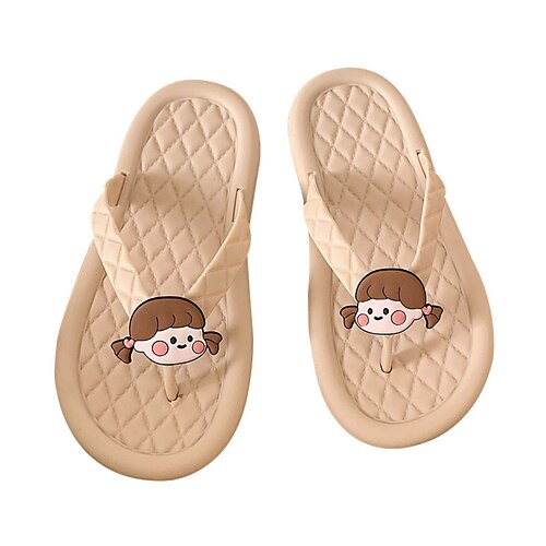 Women's Slippers Flip-Flops Flat Sandals Flat Heel Round Toe Open Toe Elegant Casual Daily PVC Loafer Spring Summer Animal Patterned Almond Black
Women's Slippers Flip-Flops Flat Sandals Flat Heel Round Toe Open Toe Elegant Casual Daily PVC Loafer Spring Summer Animal Patterned Almond Black