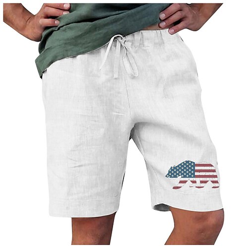 Men's Classic Style Fashion Straight Trousers Elastic Drawstring Design Front Pocket Print Knee Length Pants Casual Daily Cartoon Graphic Prints Cotton Blend Comfort Soft Mid Waist Blue Black Orange
Men's Classic Style Fashion Straight Trousers Elastic Drawstring Design Front Pocket Print Knee Length Pants Casual Daily Cartoon Graphic Prints Cotton Blend Comfort Soft Mid Waist Blue Black Orange