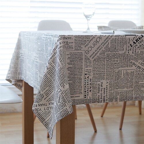 Farmhouse Style Pastoral Tablecloth Cotton Linen Fabric Table Cloth,Washable Table Cover Dust-Proof Wrinkle Resistant for Restaurant, Picnic, Indoor and Outdoor Dining
Farmhouse Style Pastoral Tablecloth Cotton Linen Fabric Table Cloth,Washable Table Cover Dust-Proof Wrinkle Resistant for Restaurant, Picnic, Indoor and Outdoor Dining