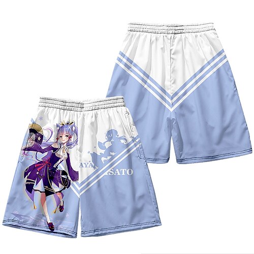 Inspired by Genshin Impact Kamisato Ayaka Cartoon Manga 100% Polyester Anime Harajuku Graphic Kawaii Shorts For Men's / Women's
Inspired by Genshin Impact Kamisato Ayaka Cartoon Manga 100% Polyester Anime Harajuku Graphic Kawaii Shorts For Men's / Women's