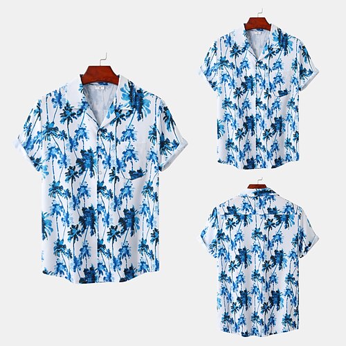 Men's Shirt Other Prints Tree Geometry Turndown Home Street Print Short Sleeve Tops 2pcs Ethnic Style Vintage Streetwear western style Blue / White
Men's Shirt Other Prints Tree Geometry Turndown Home Street Print Short Sleeve Tops 2pcs Ethnic Style Vintage Streetwear western style Blue / White