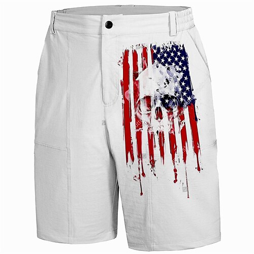 Men's Classic Style Fashion Shorts Cargo Shorts Pocket Print Short Pants Casual Daily Graphic American Flag Comfort Breathable Mid Waist White M L XL XXL 3XL
Men's Classic Style Fashion Shorts Cargo Shorts Pocket Print Short Pants Casual Daily Graphic American Flag Comfort Breathable Mid Waist White M L XL XXL 3XL