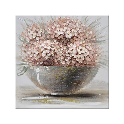 Oil Painting Hand Painted Square Floral / Botanical Modern Rolled Canvas (No Frame)
Oil Painting Hand Painted Square Floral / Botanical Modern Rolled Canvas (No Frame)