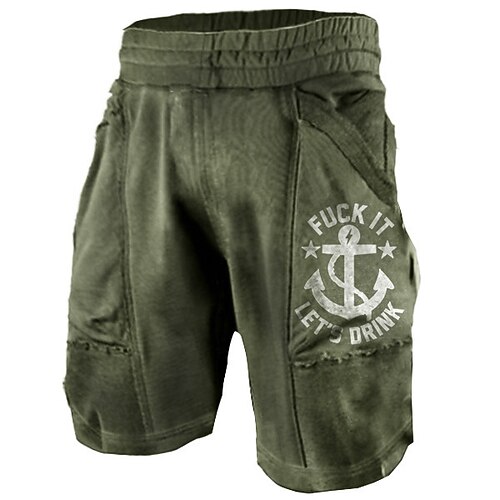Men's Classic Style Chic Modern Tactical Cargo Work Shorts Pocket Elastic Waist Short Pants Sports Outdoor Casual Solid Color Cotton Blend Breathable Soft Mid Waist Green S M L XL XXL
Men's Classic Style Chic Modern Tactical Cargo Work Shorts Pocket Elastic Waist Short Pants Sports Outdoor Casual Solid Color Cotton Blend Breathable Soft Mid Waist Green S M L XL XXL