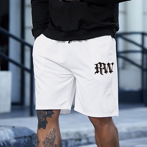 Men's Stylish Classic Style Active Shorts Elastic Drawstring Design Front Pocket Print Short Pants Sports Outdoor Casual Graphic Prints Letter Cotton Blend Comfort Breathable Mid Waist 1 2 3 4 5 S M
Men's Stylish Classic Style Active Shorts Elastic Drawstring Design Front Pocket Print Short Pants Sports Outdoor Casual Graphic Prints Letter Cotton Blend Comfort Breathable Mid Waist 1 2 3 4 5 S M