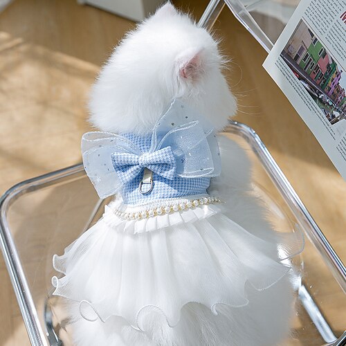 Dog Cat Dress Plaid / Check Bowknot Fashion Cute Sports Casual / Daily Dog Clothes Puppy Clothes Dog Outfits Soft Blue Costume for Girl and Boy Dog Cloth S M L XL 2XL
Dog Cat Dress Plaid / Check Bowknot Fashion Cute Sports Casual / Daily Dog Clothes Puppy Clothes Dog Outfits Soft Blue Costume for Girl and Boy Dog Cloth S M L XL 2XL