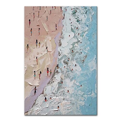 Oil Painting Hand Painted Vertical Abstract Landscape Modern Rolled Canvas (No Frame)
Oil Painting Hand Painted Vertical Abstract Landscape Modern Rolled Canvas (No Frame)