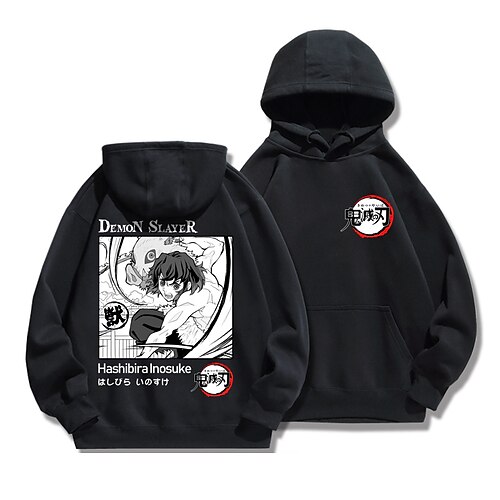 Inspired by Demon Slayer: Kimetsu no Yaiba Inosuke Hashibira Hoodie Cartoon 100% Polyester Anime Harajuku Graphic Kawaii Hoodie For Men's / Women's / Couple's
Inspired by Demon Slayer: Kimetsu no Yaiba Inosuke Hashibira Hoodie Cartoon 100% Polyester Anime Harajuku Graphic Kawaii Hoodie For Men's / Women's / Couple's