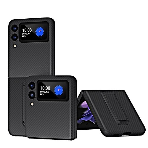 Phone Case For Samsung Galaxy Flip Z Flip 3 Shockproof Dustproof with Stand Solid Colored PC
Phone Case For Samsung Galaxy Flip Z Flip 3 Shockproof Dustproof with Stand Solid Colored PC
