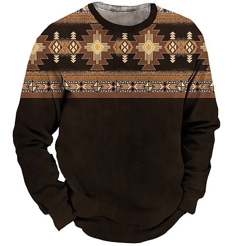 Men's Unisex Sweatshirt Pullover Geometric Graphic Prints Print Daily Sports 3D Print Casual Vintage Hoodies Sweatshirts Coffee
Men's Unisex Sweatshirt Pullover Geometric Graphic Prints Print Daily Sports 3D Print Casual Vintage Hoodies Sweatshirts Coffee
