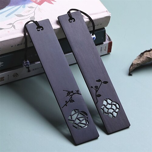 Wood Bookmark Plant Pagination Mark Wood Retro Aesthetic Chinese Style Bookmark for Student Women Gifts 14.22.7 inch
Wood Bookmark Plant Pagination Mark Wood Retro Aesthetic Chinese Style Bookmark for Student Women Gifts 14.22.7 inch