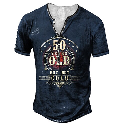 Men's Henley Shirt Tee T shirt 3D Print Graphic Letter Plus Size Henley Daily Sports Button-Down Print Short Sleeve Tops Basic Casual Classic Designer Blue Gray / Summer
Men's Henley Shirt Tee T shirt 3D Print Graphic Letter Plus Size Henley Daily Sports Button-Down Print Short Sleeve Tops Basic Casual Classic Designer Blue Gray / Summer