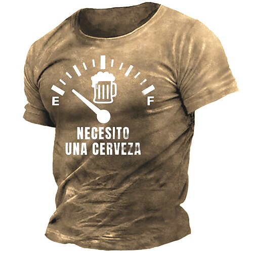 Men's Unisex T shirt 3D Print Graphic Wine Glass Letter Crew Neck Street Daily Print Short Sleeve Tops Casual Designer Big and Tall Sports Green Blue Black
Men's Unisex T shirt 3D Print Graphic Wine Glass Letter Crew Neck Street Daily Print Short Sleeve Tops Casual Designer Big and Tall Sports Green Blue Black