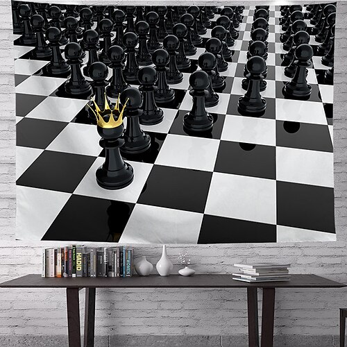 Chess Wall Tapestry Art Decor Blanket Curtain Hanging Home Bedroom Living Room Decoration Polyester
Chess Wall Tapestry Art Decor Blanket Curtain Hanging Home Bedroom Living Room Decoration Polyester