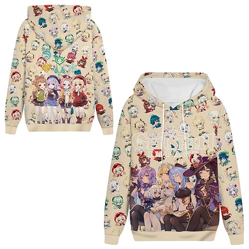 Inspired by Genshin Impact Ganyu Mona Hoodie Anime 100% Polyester Anime 3D Harajuku Graphic Hoodie For Men's / Women's / Couple's
Inspired by Genshin Impact Ganyu Mona Hoodie Anime 100% Polyester Anime 3D Harajuku Graphic Hoodie For Men's / Women's / Couple's