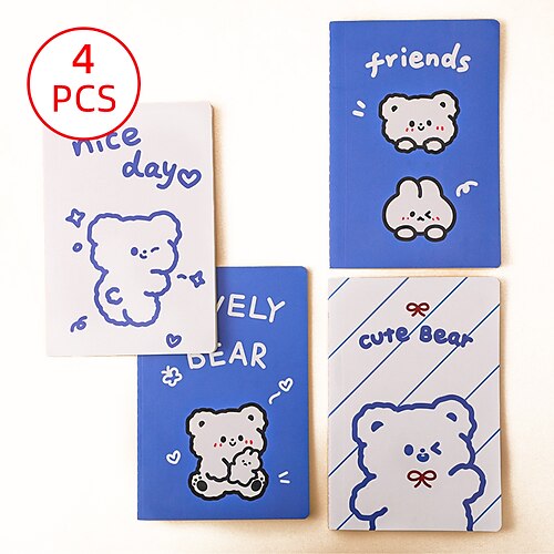 4 pcs To Do List Lined Journal Notebook Ruled Lined A5 5.8×8.3 Inch Kawaii Cartoon Cute Paper SoftCover Portable 60 Pages Notebook for School Office Traveler
4 pcs To Do List Lined Journal Notebook Ruled Lined A5 5.8×8.3 Inch Kawaii Cartoon Cute Paper SoftCover Portable 60 Pages Notebook for School Office Traveler
