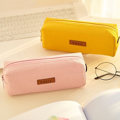 Pencil Cases Wear-Resistant Lightweight Multifunction Cotton and Linen for School Office Student
Pencil Cases Wear-Resistant Lightweight Multifunction Cotton and Linen for School Office Student