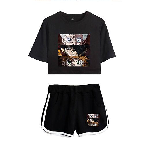 Inspired by The Promised Neverland Emma Outfits Crop Top 100% Polyester Anime Harajuku Graphic Shorts For Women's
Inspired by The Promised Neverland Emma Outfits Crop Top 100% Polyester Anime Harajuku Graphic Shorts For Women's