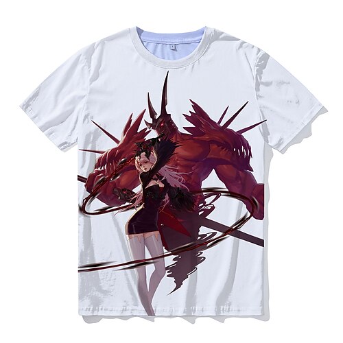 Inspired by DFO Dungeon Fighter Online T-shirt Cartoon 100% Polyester Anime Harajuku Graphic Kawaii T-shirt For Men's / Women's / Couple's
Inspired by DFO Dungeon Fighter Online T-shirt Cartoon 100% Polyester Anime Harajuku Graphic Kawaii T-shirt For Men's / Women's / Couple's