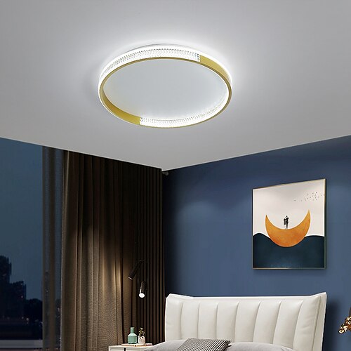 55 cm Circle Design Ceiling Light LED Nordic Style Metal Painted Finishes Modern 220-240V
55 cm Circle Design Ceiling Light LED Nordic Style Metal Painted Finishes Modern 220-240V