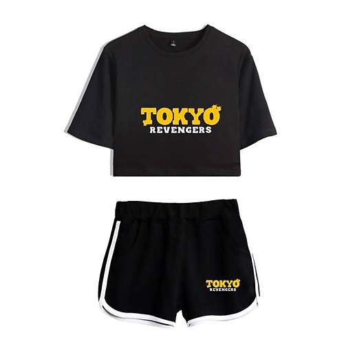 Inspired by Tokyo Revengers Cosplay Outfits Crop Top 100% Polyester Anime Harajuku Graphic Shorts For Women's
Inspired by Tokyo Revengers Cosplay Outfits Crop Top 100% Polyester Anime Harajuku Graphic Shorts For Women's