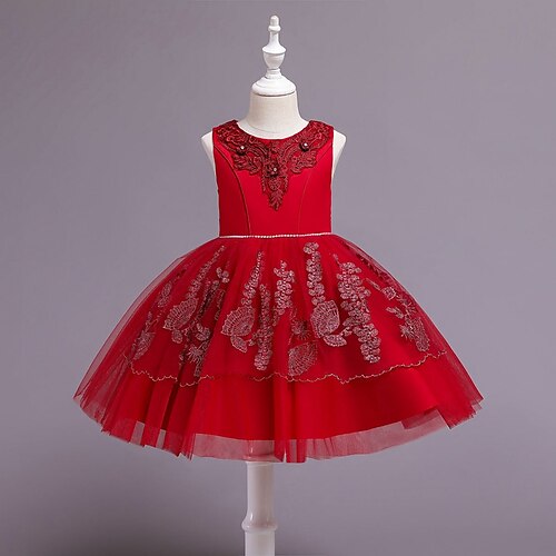 Bambino Da ragazza Vestito Fiore decorativo Vestito da festa Medio Vestito Compleanno Retato Girocollo Senza maniche Elegante Vestito 3-10 anni Primavera Giallo Rosa Vino
Bambino Da ragazza Vestito Fiore decorativo Vestito da festa Medio Vestito Compleanno Retato Girocollo Senza maniche Elegante Vestito 3-10 anni Primavera Giallo Rosa Vino
