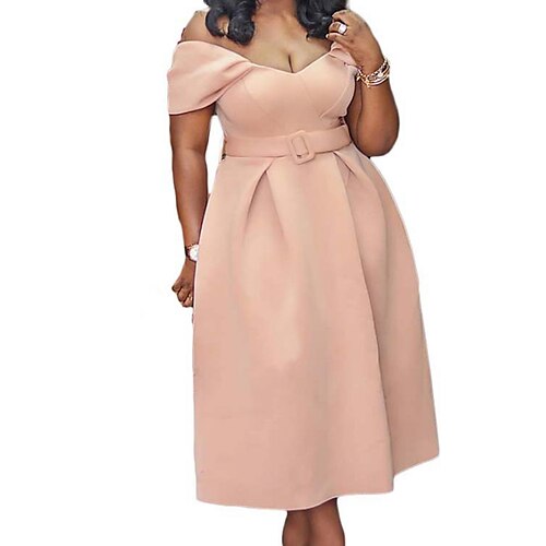 Women's Party Dress Corset Dress Midi Dress Light Pink Yellow Orange Short Sleeve Pure Color Lace up Spring Summer Off Shoulder Party Slim 2022 S M L XL XXL 3XL
Women's Party Dress Corset Dress Midi Dress Light Pink Yellow Orange Short Sleeve Pure Color Lace up Spring Summer Off Shoulder Party Slim 2022 S M L XL XXL 3XL