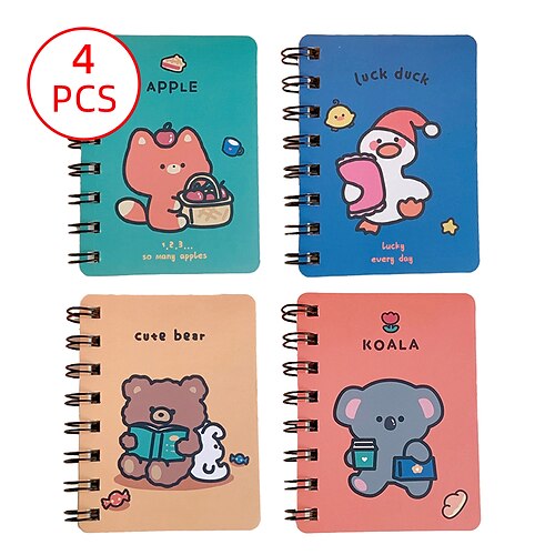 10 pcs Spiral Journal Plain A7 2.9×4.1 Inch Kawaii Cartoon Cute Paper SoftCover Mini 80 Pages Notebook for School Office Traveler
10 pcs Spiral Journal Plain A7 2.9×4.1 Inch Kawaii Cartoon Cute Paper SoftCover Mini 80 Pages Notebook for School Office Traveler