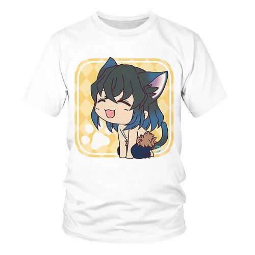 Inspired by Demon Slayer: Kimetsu no Yaiba Inosuke Hashibira Hashira T-shirt Cartoon 100% Polyester Anime Harajuku Graphic Kawaii T-shirt For Men's / Women's / Couple's
Inspired by Demon Slayer: Kimetsu no Yaiba Inosuke Hashibira Hashira T-shirt Cartoon 100% Polyester Anime Harajuku Graphic Kawaii T-shirt For Men's / Women's / Couple's