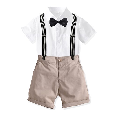 4 Pieces Kids Boys New Year Shirt & Shorts Clothing Set Outfit Solid Color Short Sleeve Loose Cotton Set Formal Casual Gentle Summer 2-8 Years White
4 Pieces Kids Boys New Year Shirt & Shorts Clothing Set Outfit Solid Color Short Sleeve Loose Cotton Set Formal Casual Gentle Summer 2-8 Years White