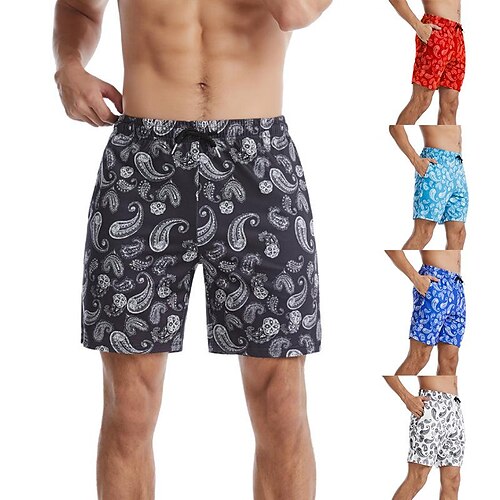 Men's Swim Shorts Swim Trunks Quick Dry Lightweight Board Shorts Bathing Suit Drawstring with Pockets Swimming Surfing Beach Water Sports Printed Summer
Men's Swim Shorts Swim Trunks Quick Dry Lightweight Board Shorts Bathing Suit Drawstring with Pockets Swimming Surfing Beach Water Sports Printed Summer