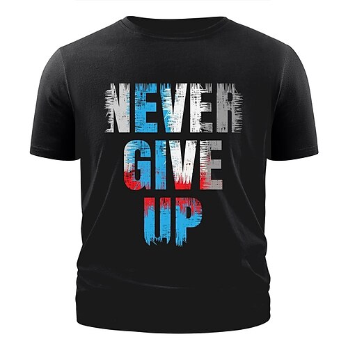 Men's T shirt Hot Stamping Letter Round Neck Casual Daily Print Short Sleeve Tops Simple Basic Blue Black Gray
Men's T shirt Hot Stamping Letter Round Neck Casual Daily Print Short Sleeve Tops Simple Basic Blue Black Gray