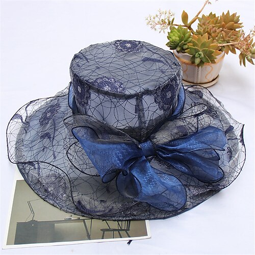 Women's Chic Modern Bucket Hat Sun Hat Party Dailywear Holiday Bow Ribbon bow Wine Purple Hat Portable Windproof Comfort
Women's Chic Modern Bucket Hat Sun Hat Party Dailywear Holiday Bow Ribbon bow Wine Purple Hat Portable Windproof Comfort