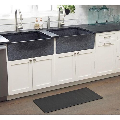 Kitchen Rugs and Mats Standing Rug Cushioned Anti-Fatigue Floor Carpet, Pvc Comfort Standing Foam Mat Home, Office, Sink, Laundry,Stand-up Desks
Kitchen Rugs and Mats Standing Rug Cushioned Anti-Fatigue Floor Carpet, Pvc Comfort Standing Foam Mat Home, Office, Sink, Laundry,Stand-up Desks