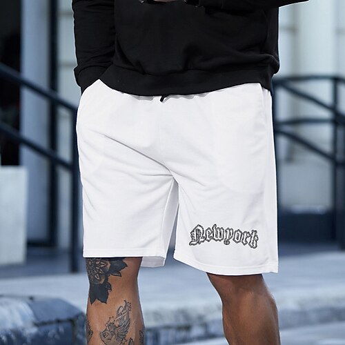 Men's Stylish Classic Style Active Shorts Elastic Drawstring Design Front Pocket Print Short Pants Sports Outdoor Casual Graphic Prints Letter Cotton Blend Comfort Breathable Mid Waist 1 2 3 4 5 S M
Men's Stylish Classic Style Active Shorts Elastic Drawstring Design Front Pocket Print Short Pants Sports Outdoor Casual Graphic Prints Letter Cotton Blend Comfort Breathable Mid Waist 1 2 3 4 5 S M