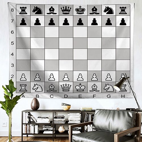 Chess Wall Tapestry Art Decor Blanket Curtain Hanging Home Bedroom Living Room Decoration Polyester
Chess Wall Tapestry Art Decor Blanket Curtain Hanging Home Bedroom Living Room Decoration Polyester