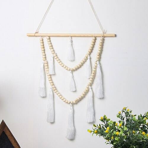 Bohemian Tassel Tapestry Cotton Thread Weaving Creative Hand-Made Home Decoration Wall Decoration
Bohemian Tassel Tapestry Cotton Thread Weaving Creative Hand-Made Home Decoration Wall Decoration