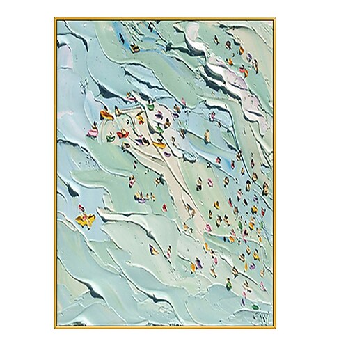 Oil Painting Hand Painted Vertical Abstract Landscape Modern Rolled Canvas (No Frame)
Oil Painting Hand Painted Vertical Abstract Landscape Modern Rolled Canvas (No Frame)