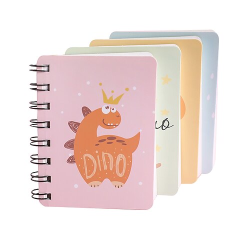 4 pcs Spiral Notebook Plain A7 2.9×4.1 Inch Kawaii Cartoon Cute Paper SoftCover Mini 80 Pages Notebook for School Office Traveler
4 pcs Spiral Notebook Plain A7 2.9×4.1 Inch Kawaii Cartoon Cute Paper SoftCover Mini 80 Pages Notebook for School Office Traveler