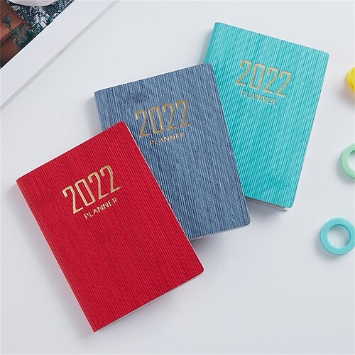 2022 Daily Weekly Monthly Planner A7 2.9×4.1 Inch Classic PU Hardcover Agenda Planner 160 Pages for School Office Student
2022 Daily Weekly Monthly Planner A7 2.9×4.1 Inch Classic PU Hardcover Agenda Planner 160 Pages for School Office Student