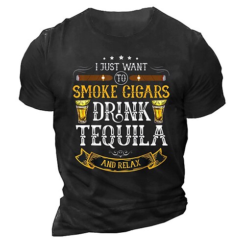 Men's Unisex T shirt 3D Print Graphic Prints Beer Letter Crew Neck Street Daily Print Short Sleeve Tops Casual Designer Big and Tall Papa T Shirts Green Black Gray
Men's Unisex T shirt 3D Print Graphic Prints Beer Letter Crew Neck Street Daily Print Short Sleeve Tops Casual Designer Big and Tall Papa T Shirts Green Black Gray