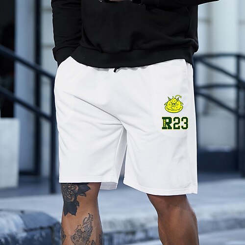 Men's Stylish Classic Style Active Shorts Elastic Drawstring Design Front Pocket Print Short Pants Sports Outdoor Casual Cartoon Graphic Prints Cotton Blend Comfort Breathable Mid Waist 1 2 3 4 5 S M
Men's Stylish Classic Style Active Shorts Elastic Drawstring Design Front Pocket Print Short Pants Sports Outdoor Casual Cartoon Graphic Prints Cotton Blend Comfort Breathable Mid Waist 1 2 3 4 5 S M