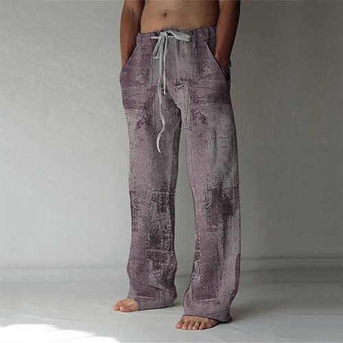 Men's Trousers Baggy Beach Pants 3D Print Elastic Drawstring Design Front Pocket Abstract Graphic Prints Comfort Soft Casual Daily For Vacation Fashion Streetwear Brown
Men's Trousers Baggy Beach Pants 3D Print Elastic Drawstring Design Front Pocket Abstract Graphic Prints Comfort Soft Casual Daily For Vacation Fashion Streetwear Brown